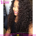 Paypal aceite Alta qualidade Mongolian Kinky Curly Hair Extensão Do Cabelo Humano